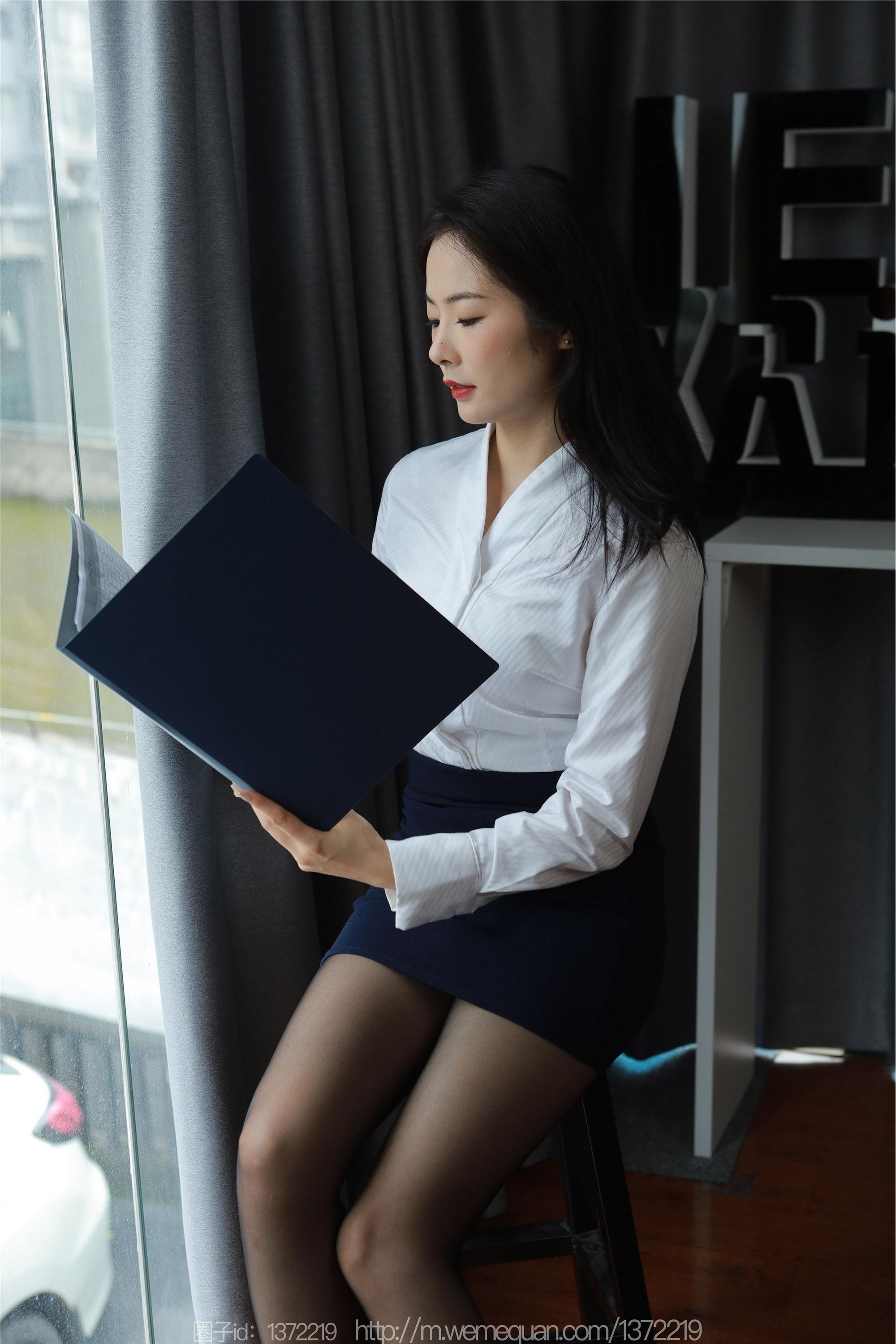 IESS异思趣向  2023.03.15 丝享家 1391 小金《落地窗制服》